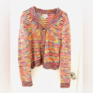 &Merci vibrant acrylic sweater